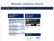 Tablet Screenshot of messiahmandan.org